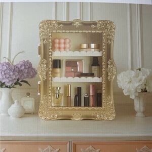 TikTok viral Gilded Display Shelf